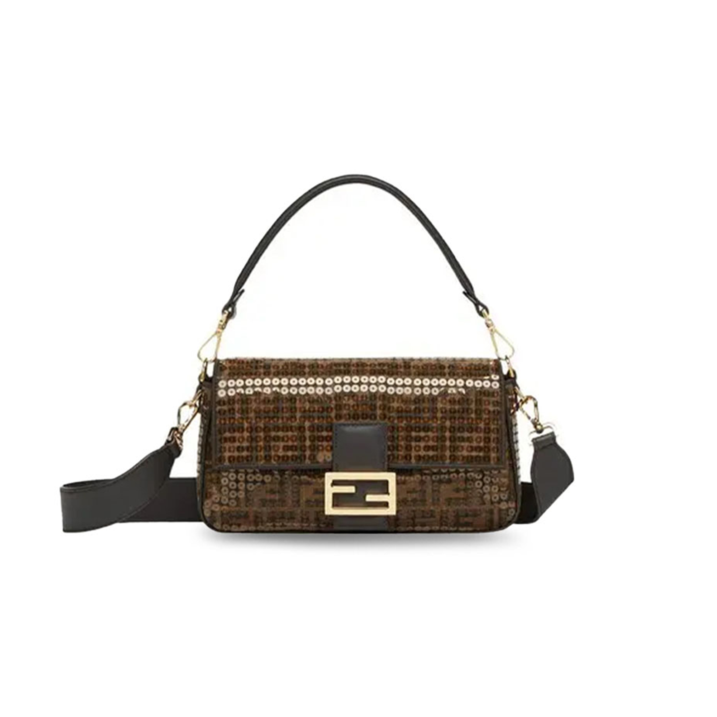 F**di baguette sequin bag (28*15*6cm)